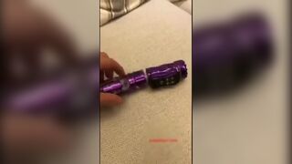 水晶棒哪有快递哥真屌给力