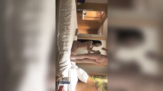 【91沈先生】第二场约战漂亮小姐姐，美乳翘臀大长腿，残暴啪啪两炮，白毛巾战神精彩大秀观赏效果佳