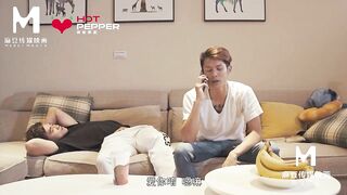 麻豆传媒映画最新国产AV导演系列-四月一日 深入快乐 老婆过生日送神秘礼物 蒙眼让哥们操纹身老婆 高清720P原版首发