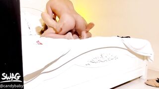 【麻花免费视频】最新台湾SWAG 童颜G奶『Candy』表弟偷拍人家和表哥床战视频 要求无套中出封口