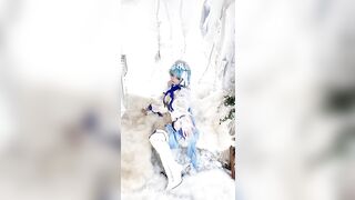 【麻花免费视频】极品Cos爆机少女喵小吉《双子最强冰雪组合》原神花嫁+甘雨优菈