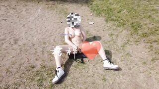 【麻花免费视频】巨乳幼师户外多场景露出自慰