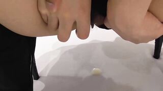 【麻花免费视频】【车轮战】来人就翘起屁股，欢迎来操“公共厕所”